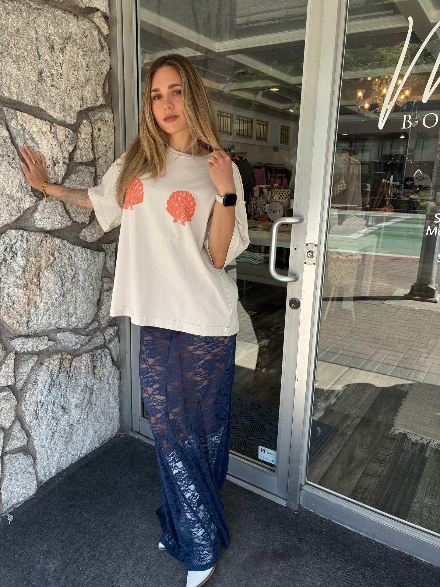 Peekaboo Maxi Skirt