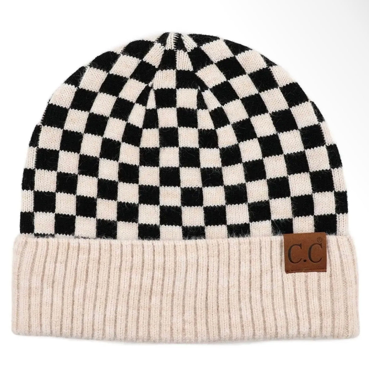 Checkered Beanie