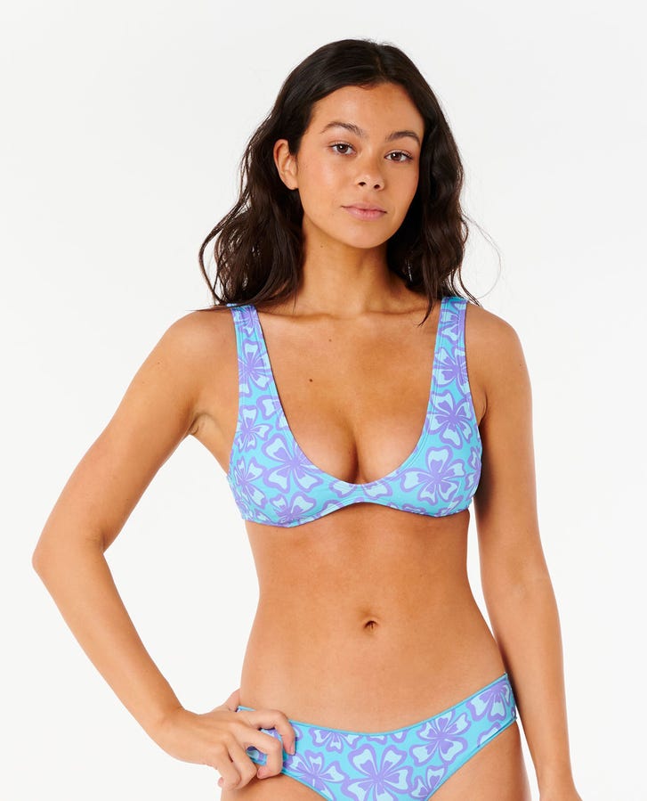 Neon Isles Swim Top