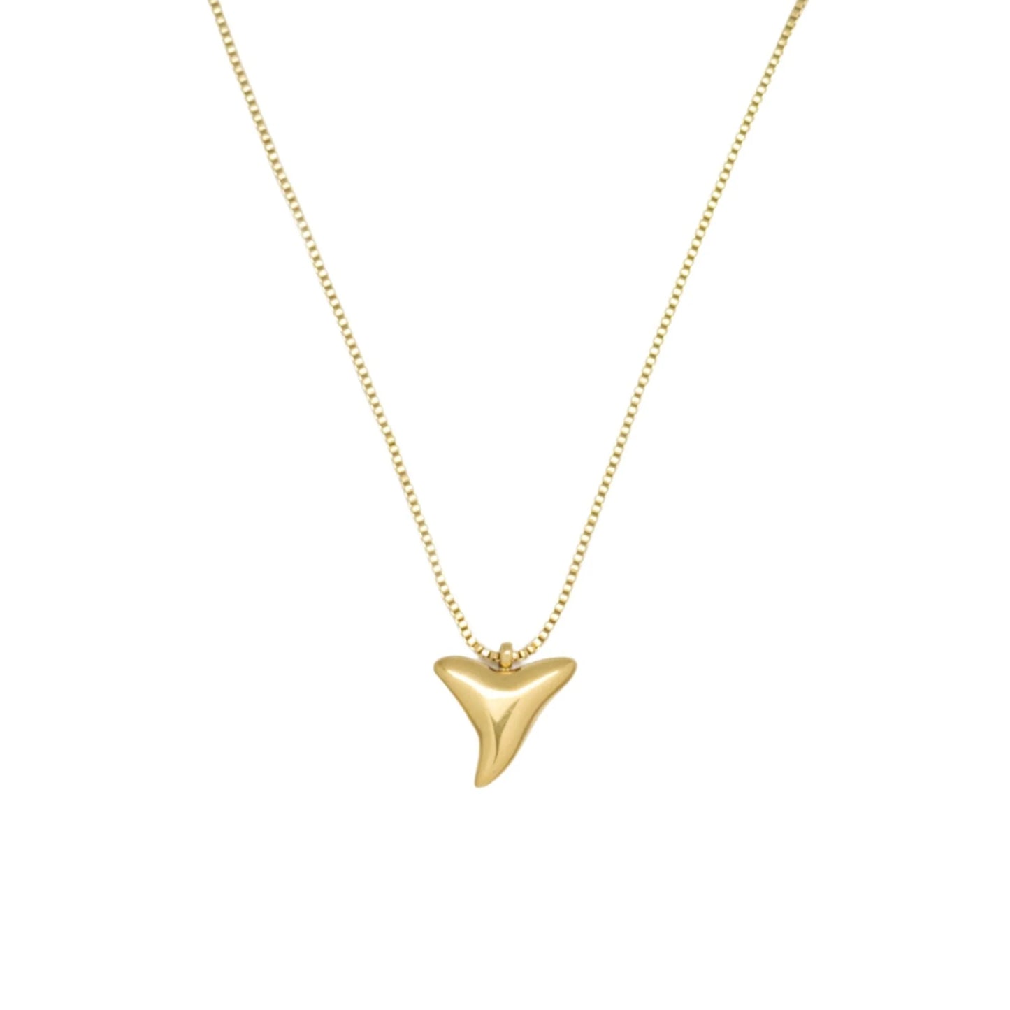 Shark Tooth Pendant Necklace
