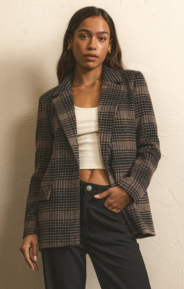 Kingston Plaid Blazer