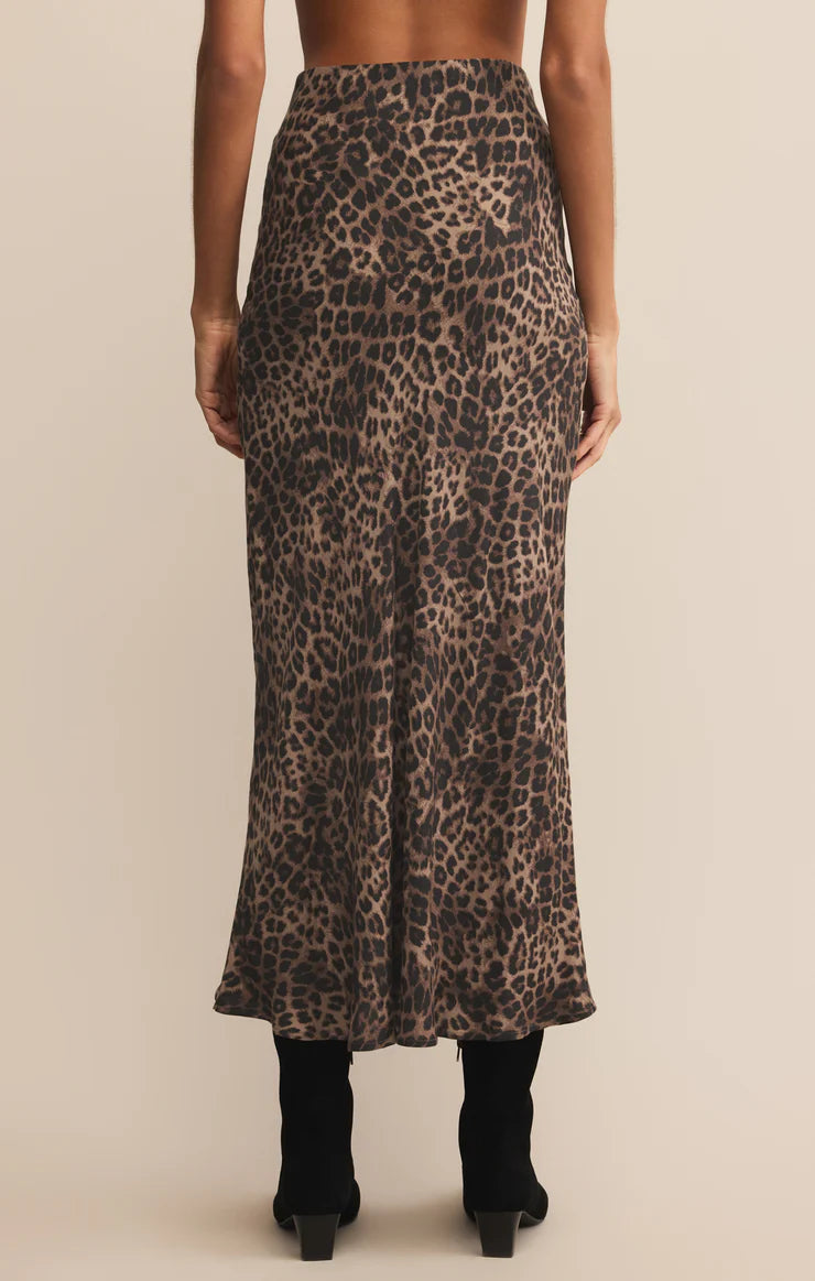 Izabel Leopard Skirt