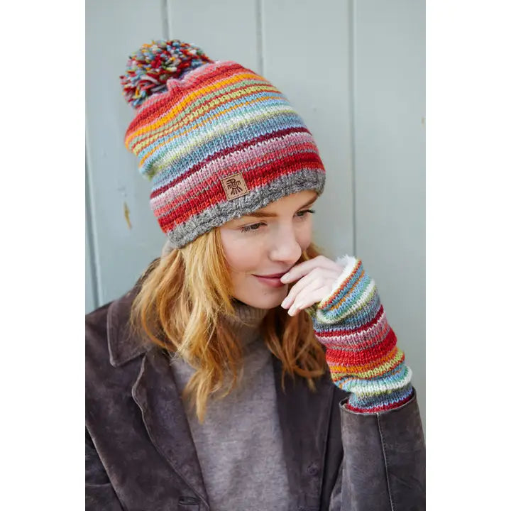 Sunset Sherpa Beanie