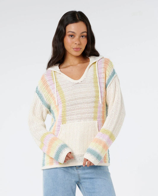 Revival Stripe Poncho