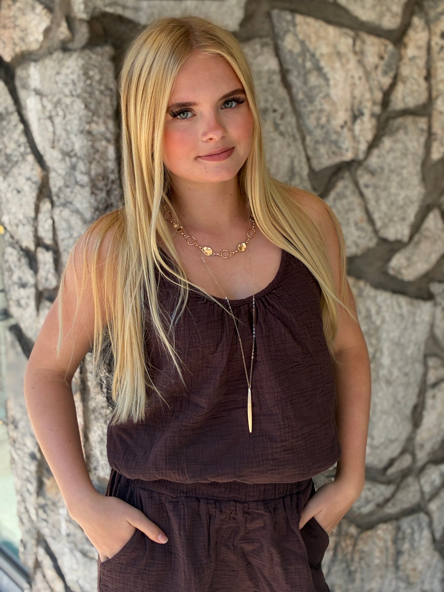Beachy Gauze Cami