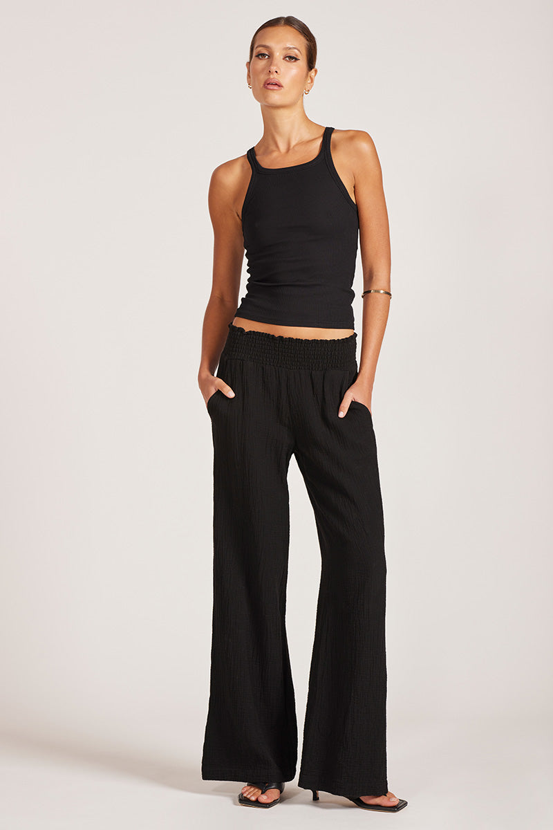 Wide Leg Beach Pant