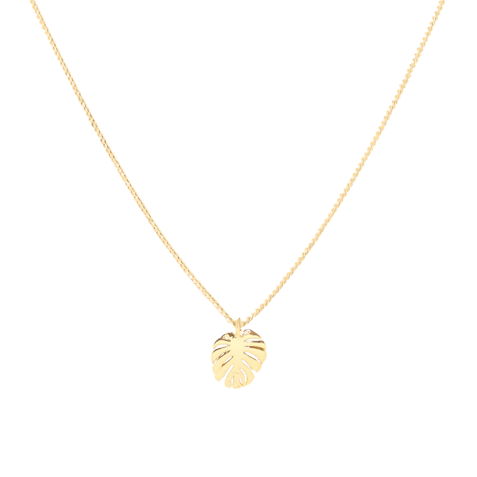 Bali Leaf Necklace