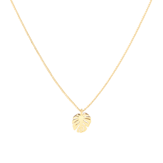 Bali Leaf Necklace