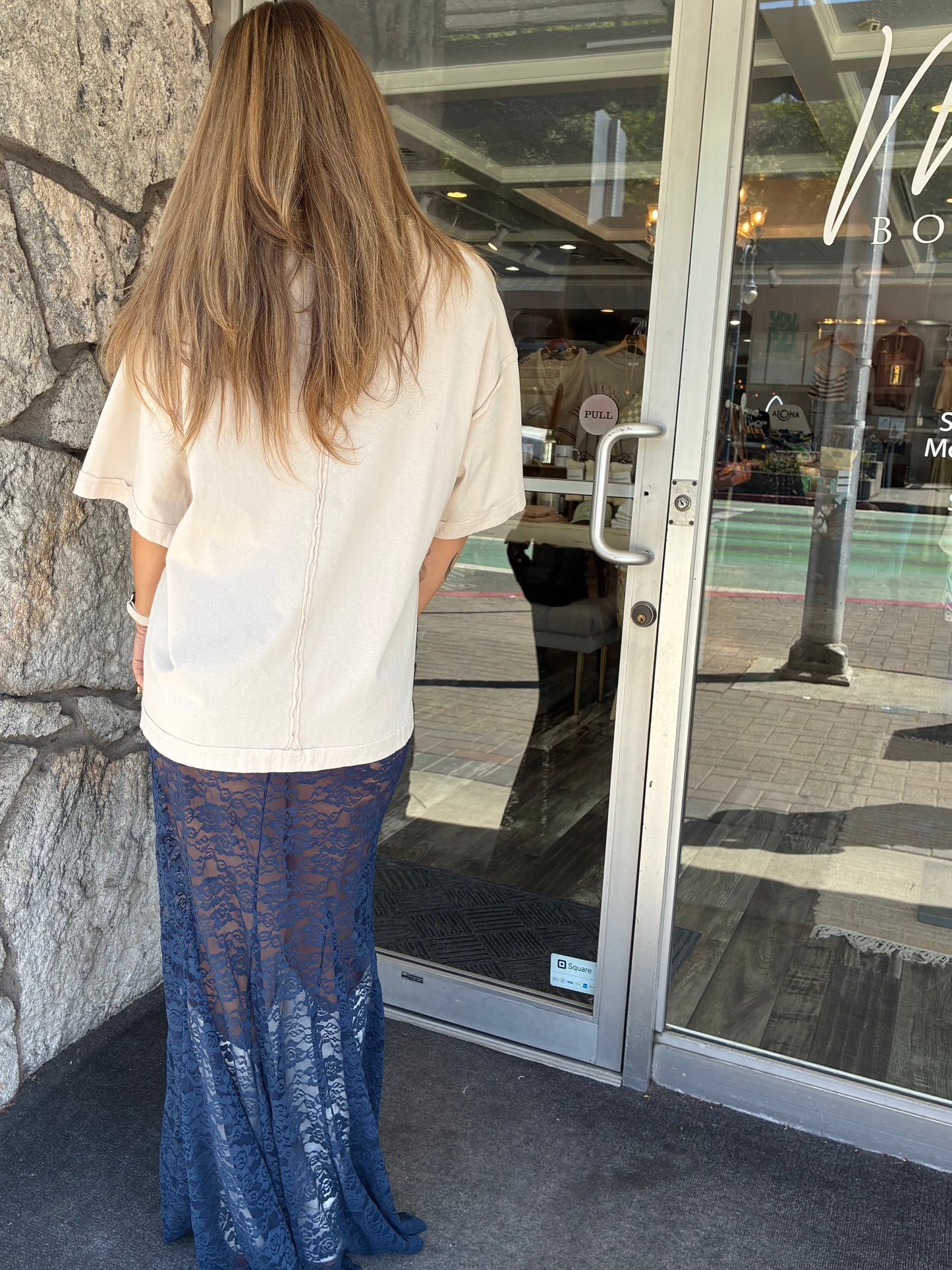 Peekaboo Maxi Skirt
