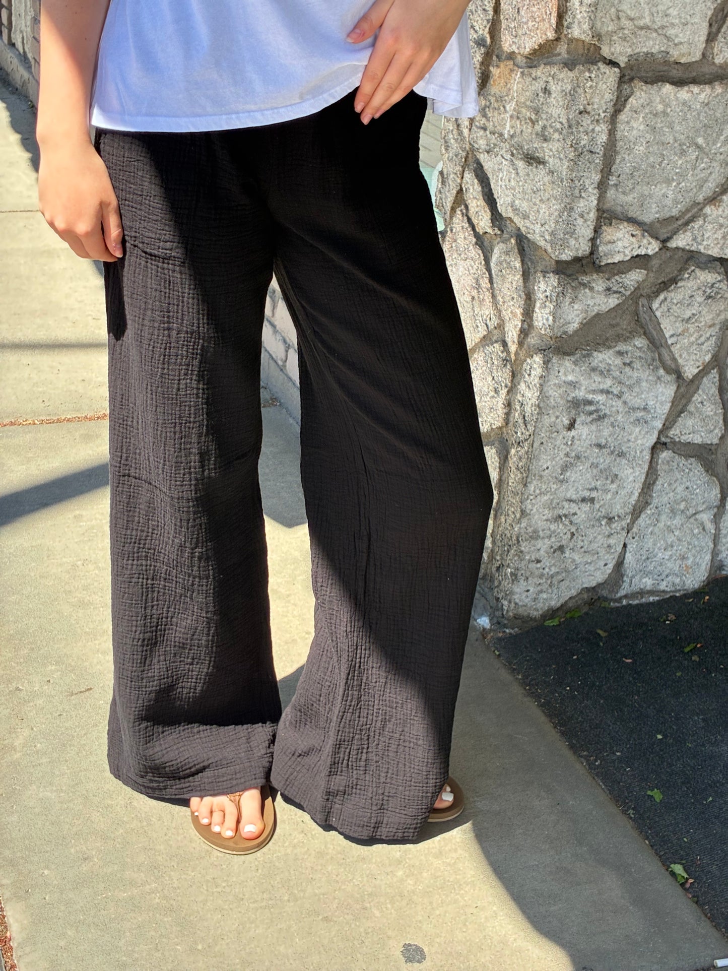 Wide Leg Beach Pant