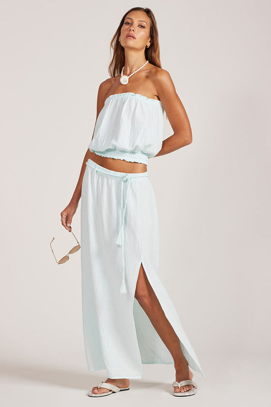 Beachy Gauze Maxi Skirt