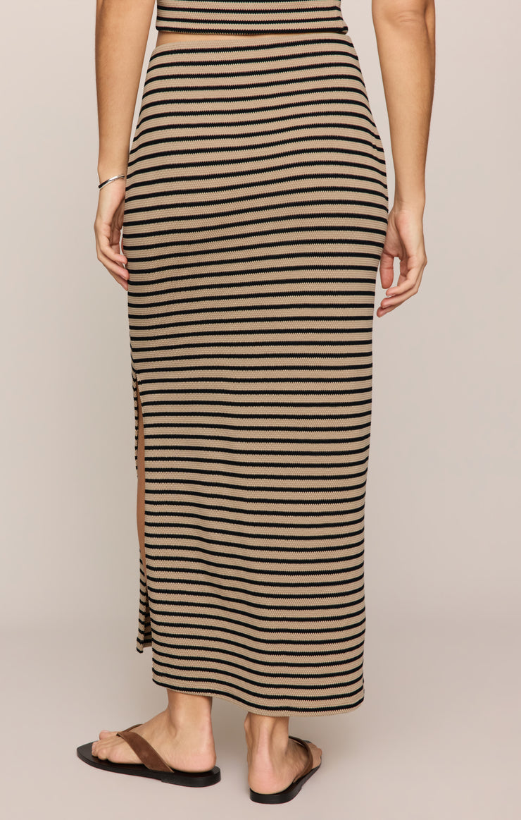 Ainslie Stripe Midi Skirt