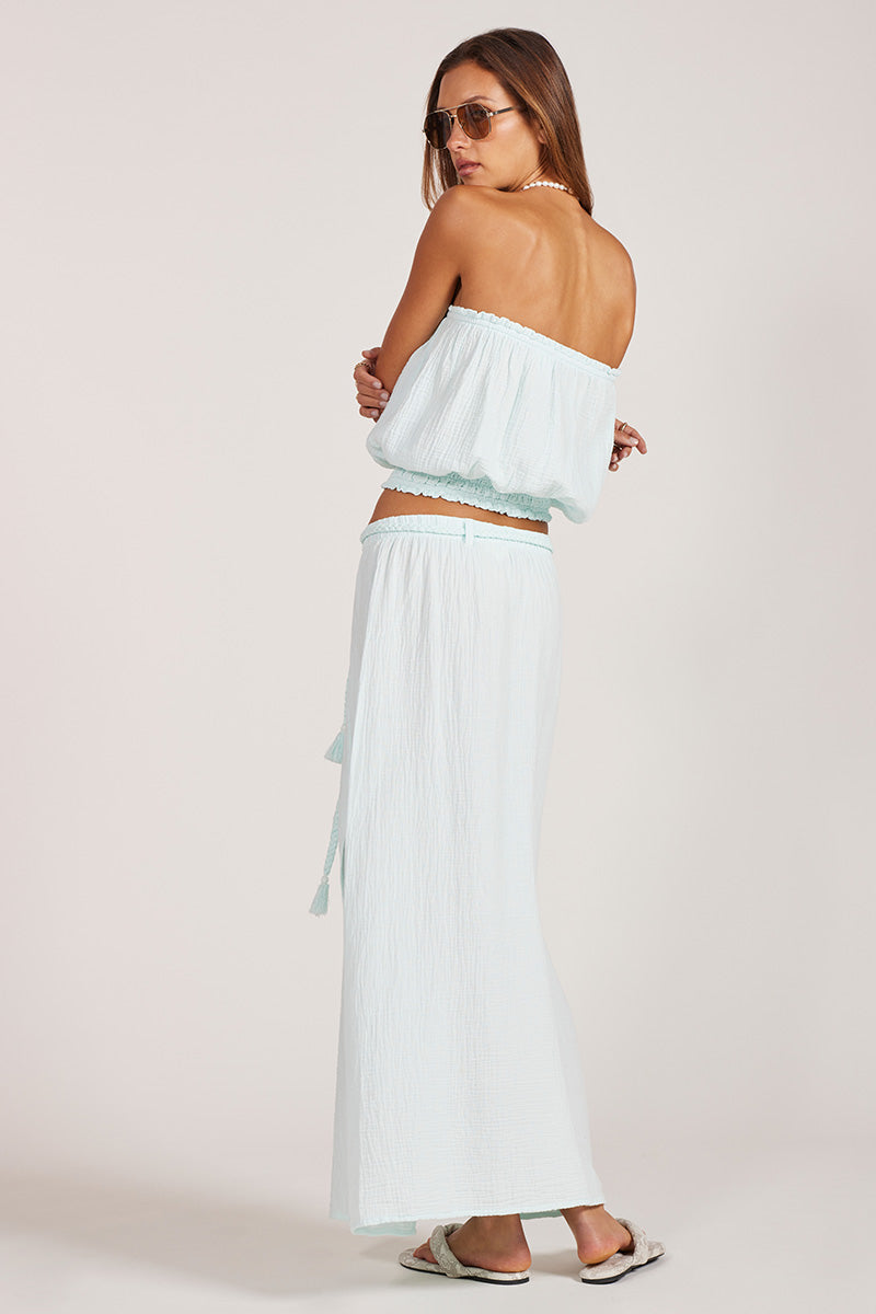 Beachy Gauze Maxi Skirt