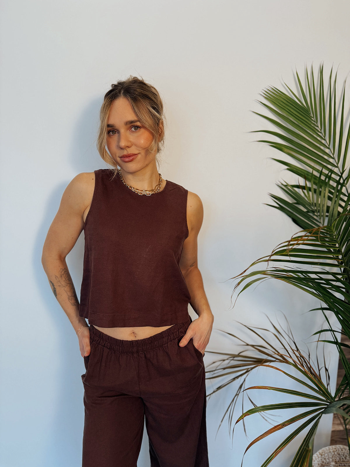 Sloane Linen Top