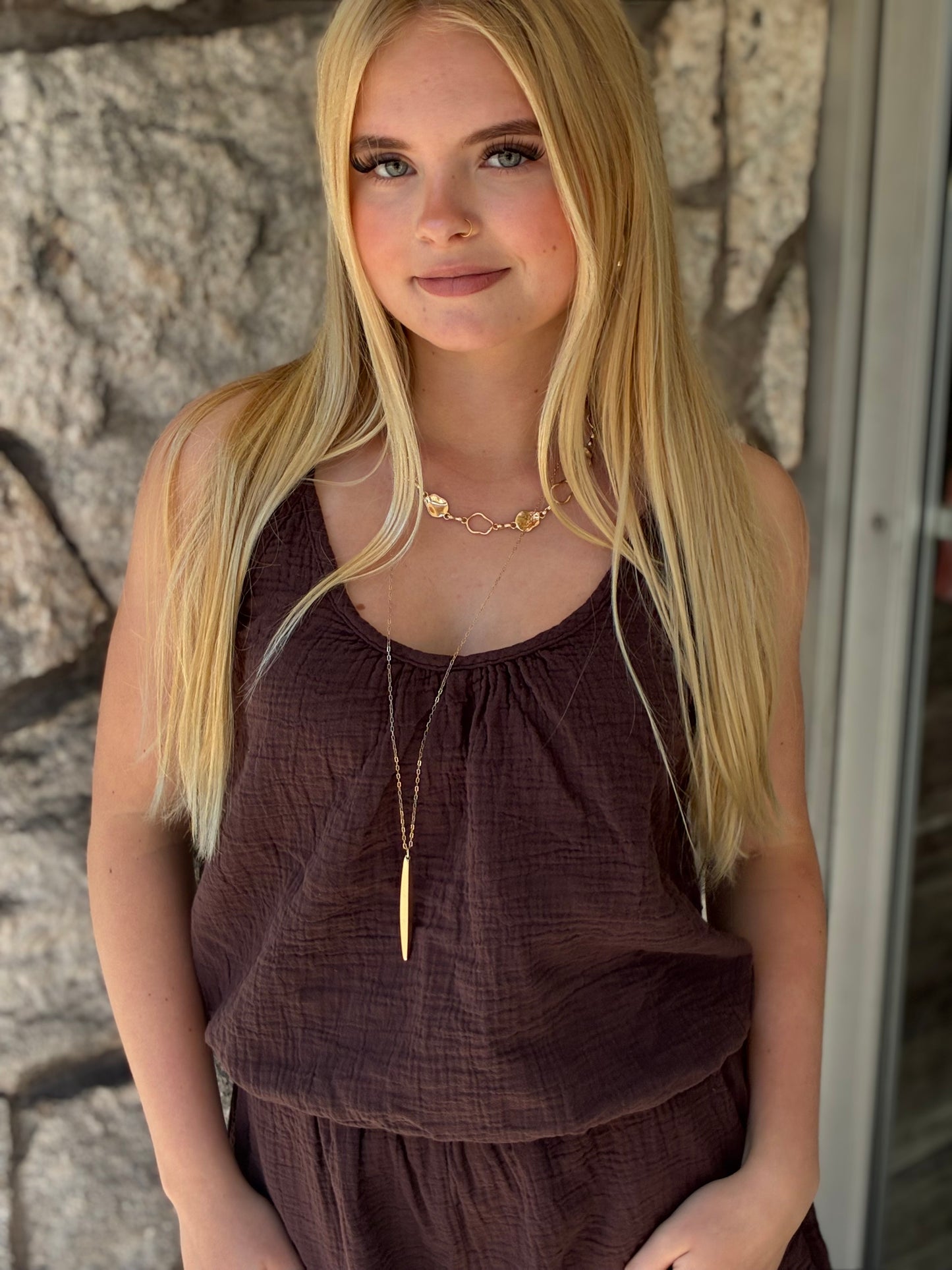 Beachy Gauze Cami