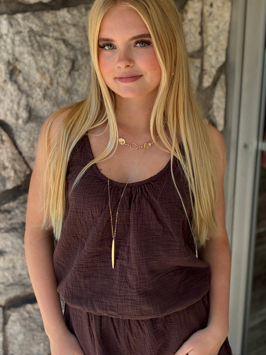 Beachy Gauze Cami