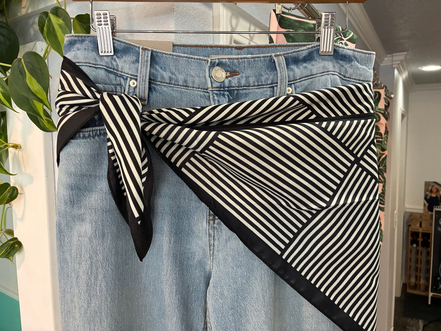 Printed Triangle Scarf