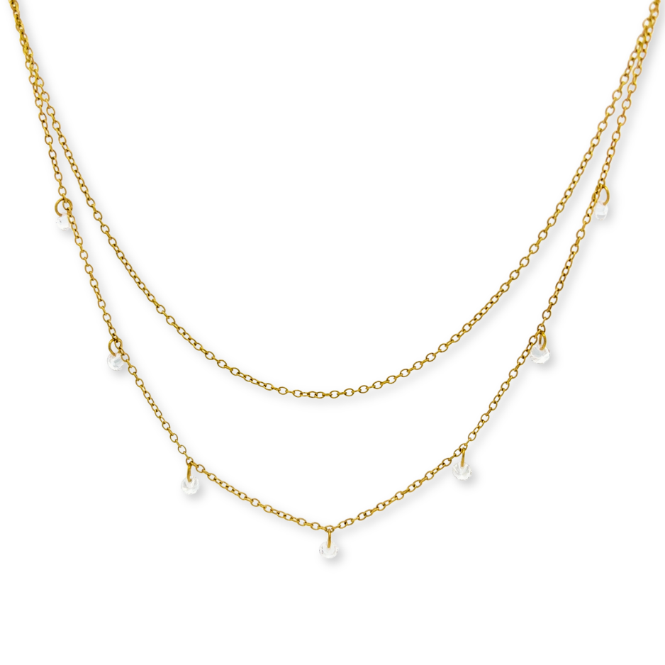 Glimmer Double Necklace