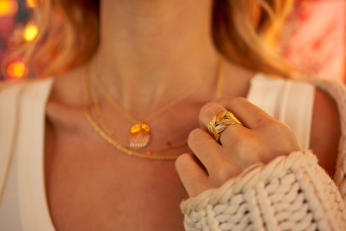 Leaves Ring
