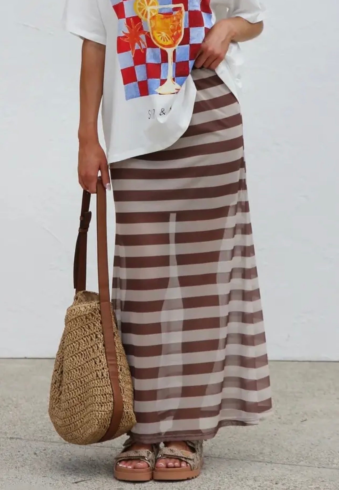 Sheer We Go Skirt