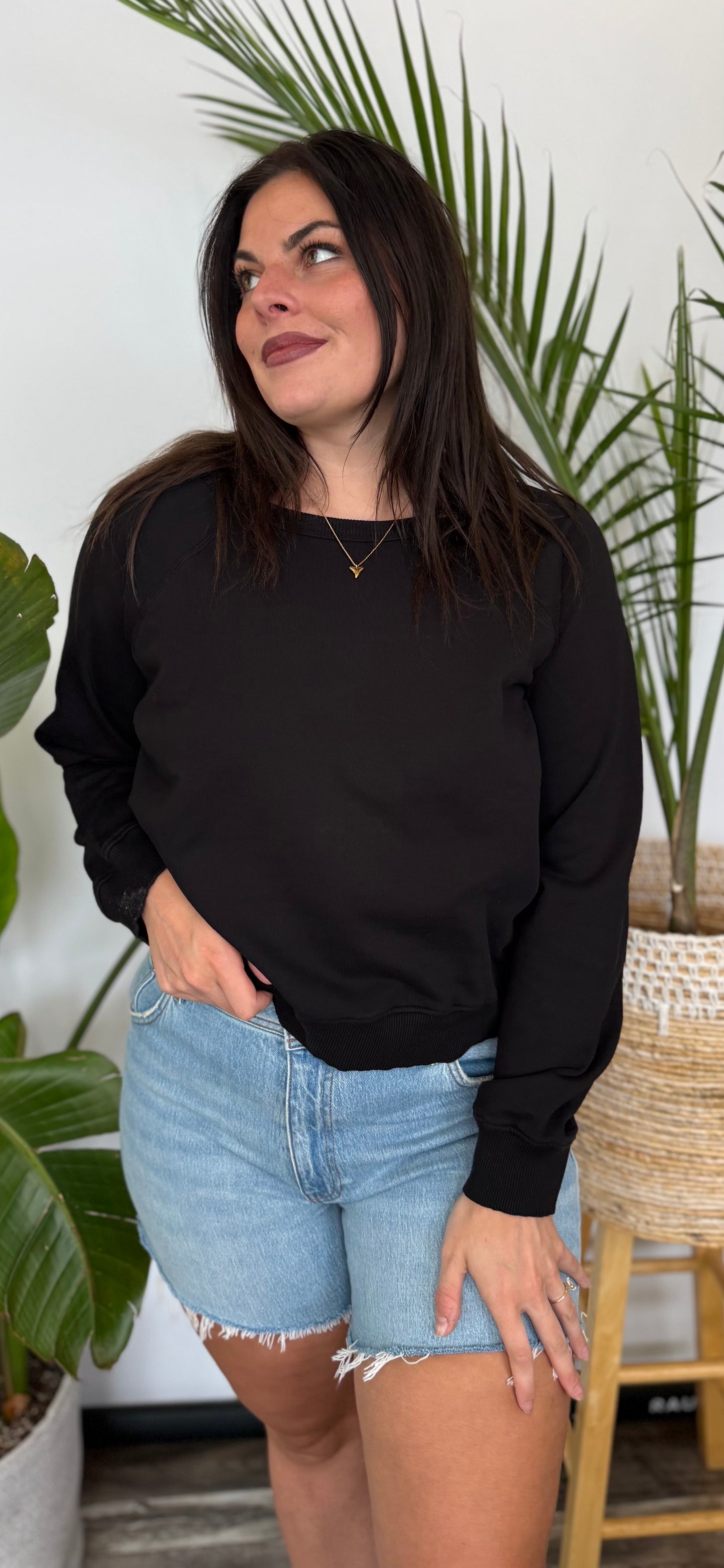 Mesh Around Pullover