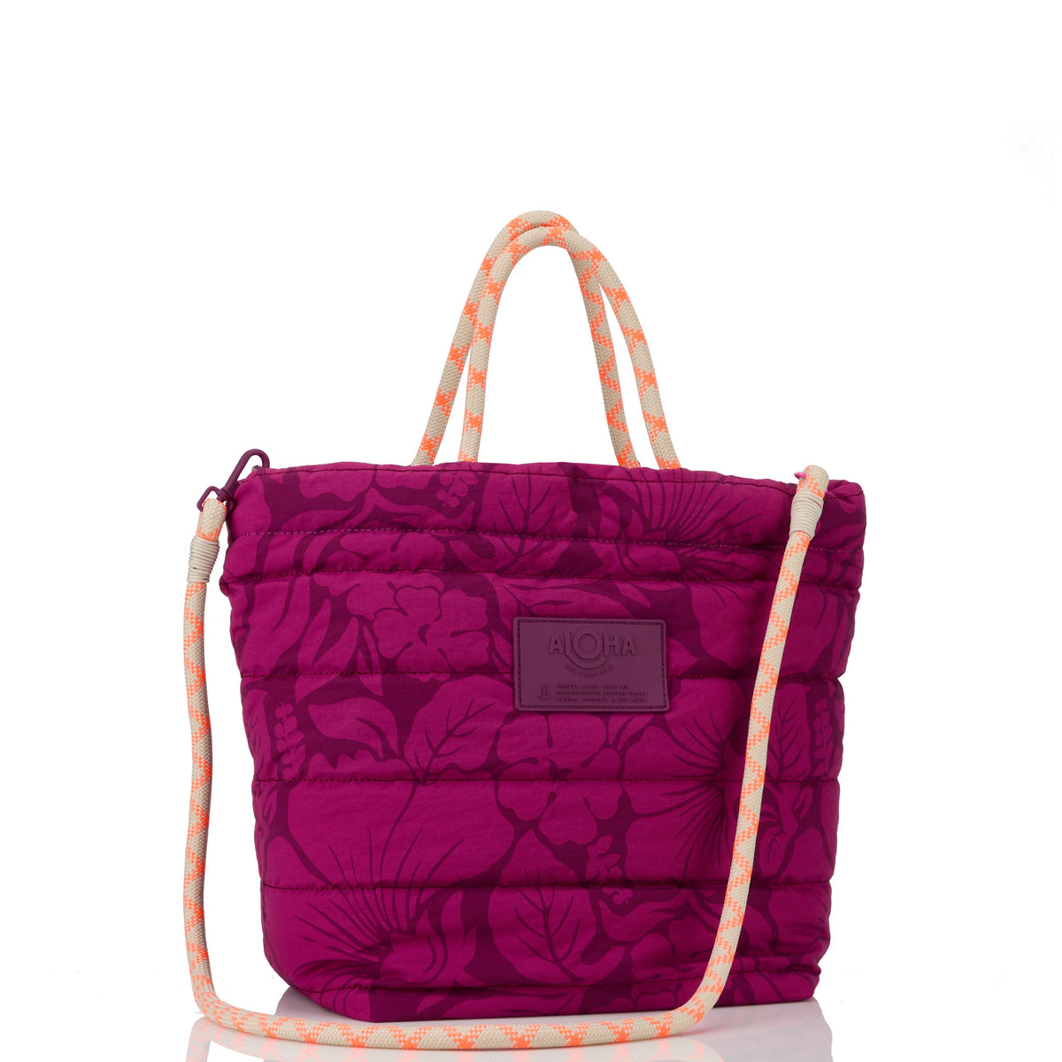 Aloha Collection - Quilted Rope Tote