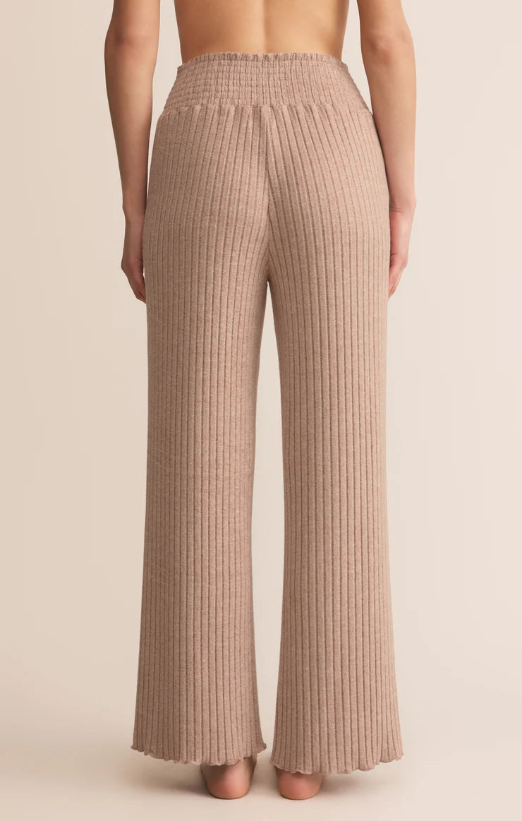 Smocked Rib Lounge Pant