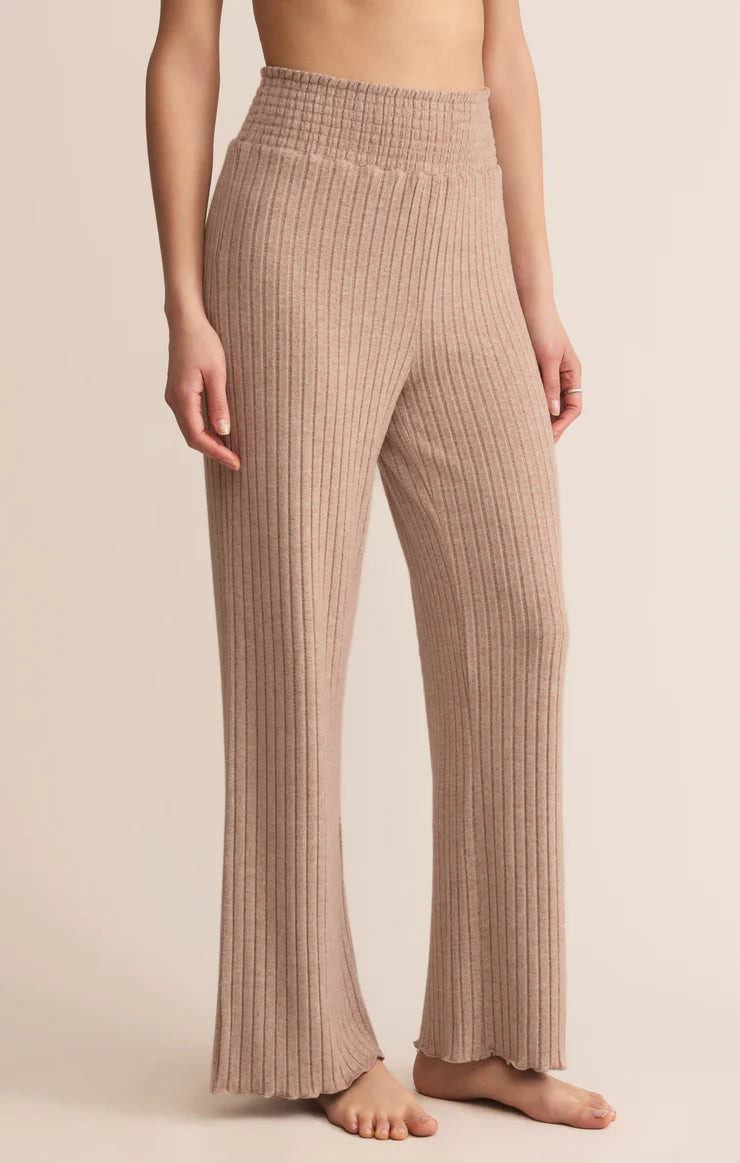 Smocked Rib Lounge Pant