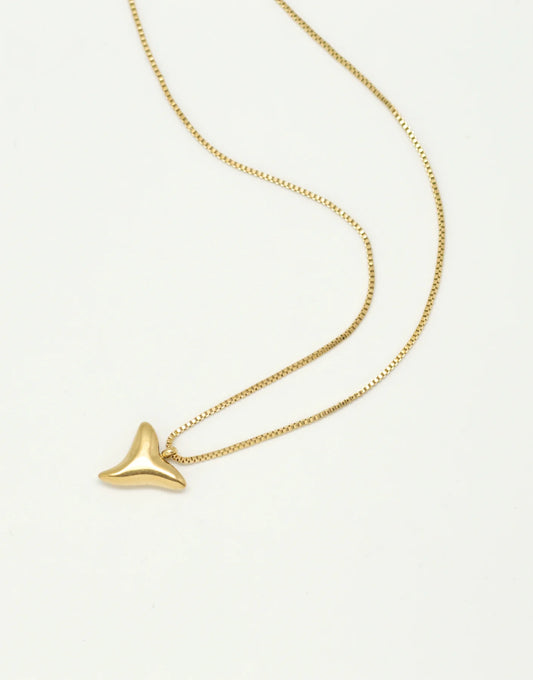 Shark Tooth Pendant Necklace